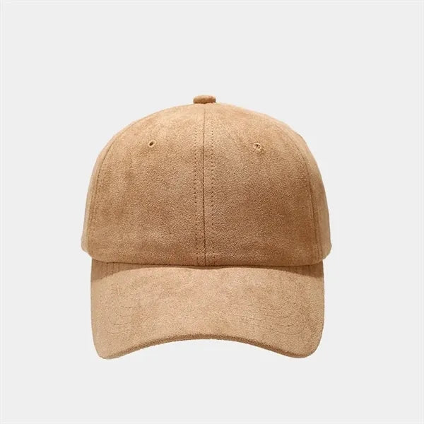 Spring and Autumn Vintage Versatile Suede Duck Tongue Hat