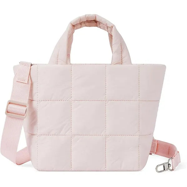 Puffy Crossbody Tote Bag