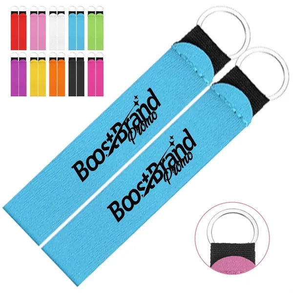 Fabric Wrist Keychains & Lanyards