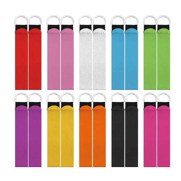 Fabric Wrist Keychains & Lanyards