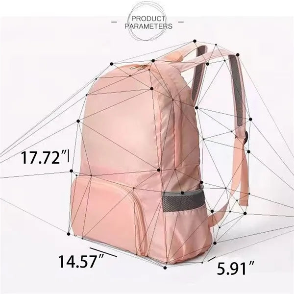 Foldable Backpack Convertible Travel Tote Custom Logo