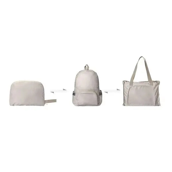 Foldable Backpack Convertible Travel Tote Custom Logo