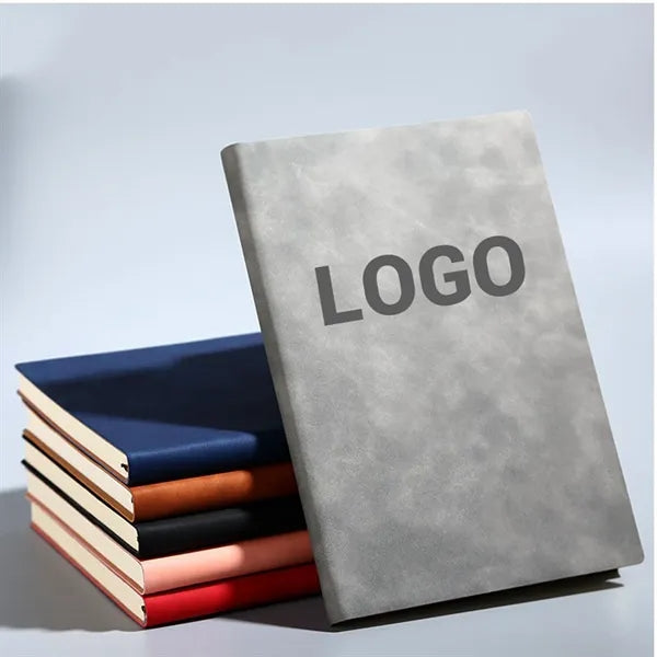 A5 Soft Leather Thickened Business Notebook
