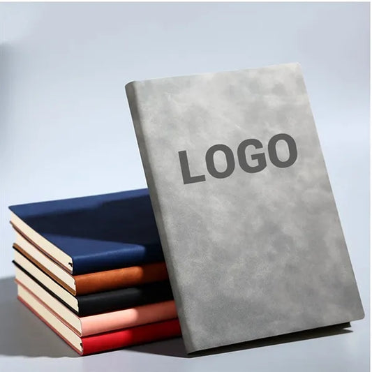 A5 Soft Leather Thickened Business Notebook