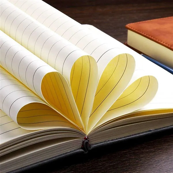A5 Soft Leather Thickened Business Notebook