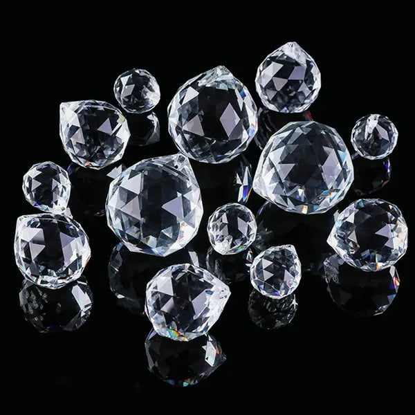 Octagon Face Crystal Paperweight Award