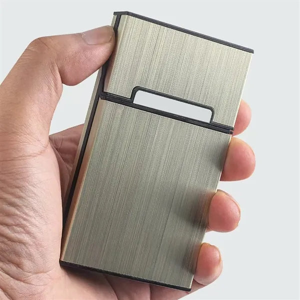 Logo Cigarette Case Portable Stylish Holder Box