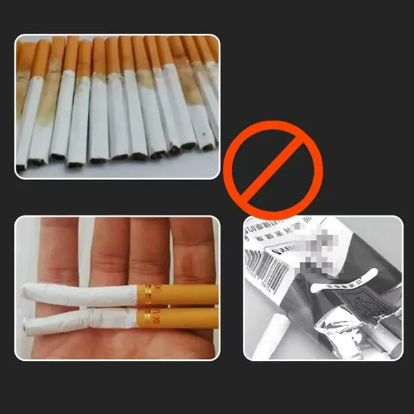 Logo Cigarette Case Portable Stylish Holder Box