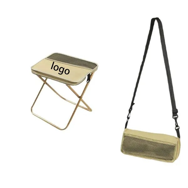 Mini Folding Stool With Pouch