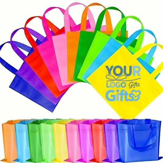 Colorful Non-Woven Tote Bag 9.8*8.2in