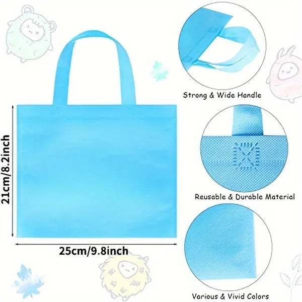 Colorful Non-Woven Tote Bag 9.8*8.2in