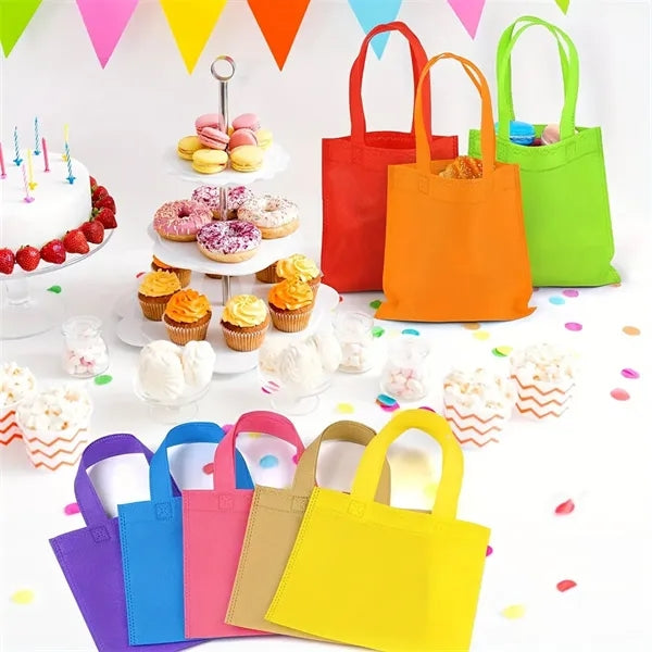 Colorful Non-Woven Tote Bag 9.8*8.2in