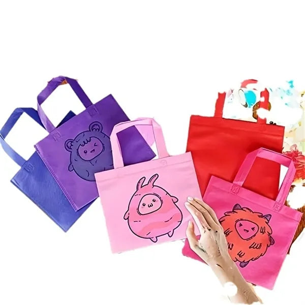 Colorful Non-Woven Tote Bag 9.8*8.2in