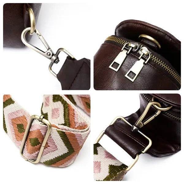 Vintage Leather Crossbody Bag Free Shipping