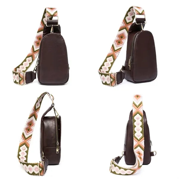 Vintage Leather Crossbody Bag Free Shipping