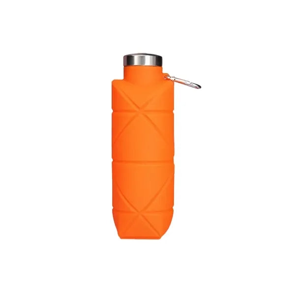 Diamond Shaped Silicone Foldable Water Bottle 700ml