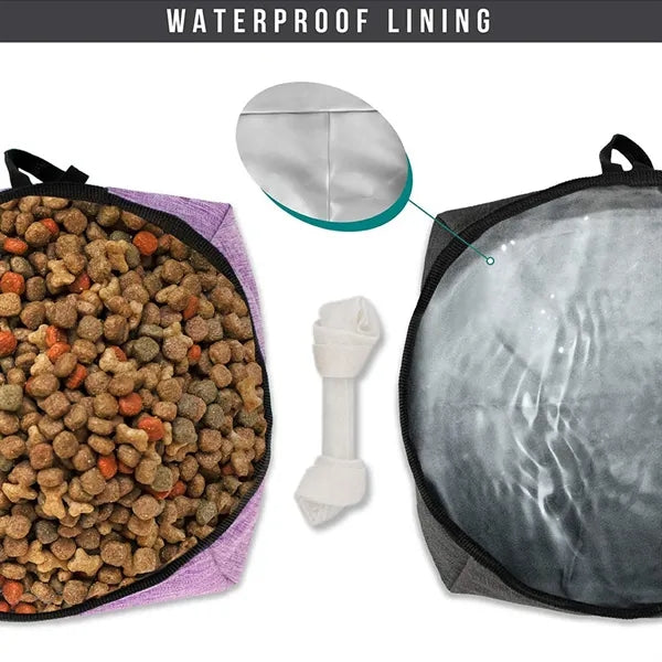 Collapsible Dog Water Bowl