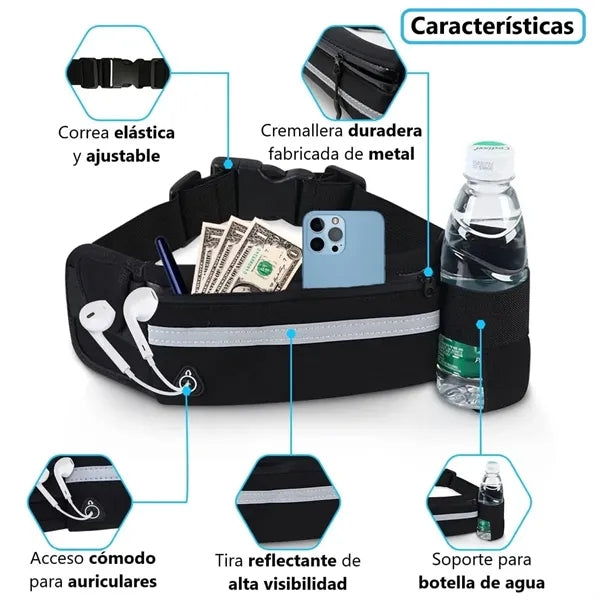 Outdoor Running Fanny Pack Waterproof Waist Bag for Travel