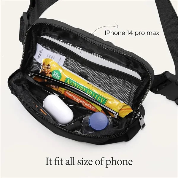 Unisex Fanny Pack Small Belt Bag for Running Travel Workout