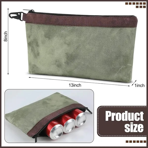 Heavy-Duty Canvas Tool Pouch