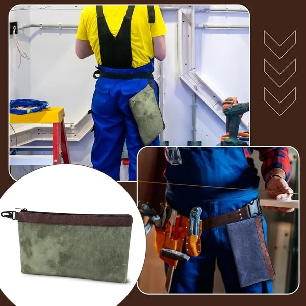 Heavy-Duty Canvas Tool Pouch