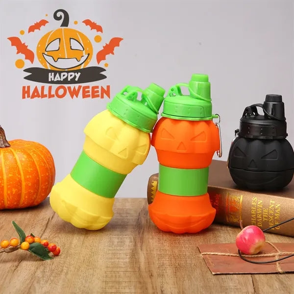 Silicone Folding Water Bottle Portable Lightweight