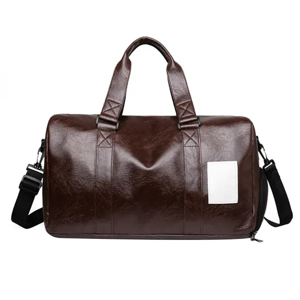 PU Leather Sport Duffel Bag