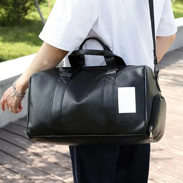 PU Leather Sport Duffel Bag