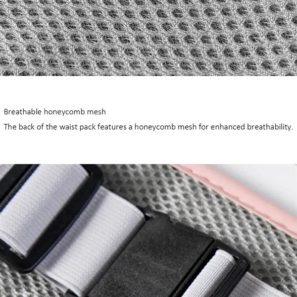 Unisex Ultra Thin Adjustable Waist Pack for Running Gym