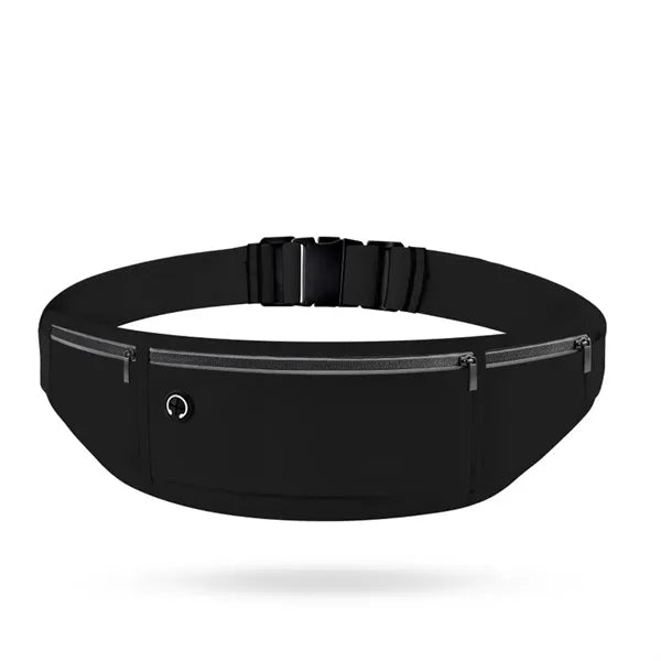 Unisex Ultra Thin Adjustable Waist Pack for Running Gym