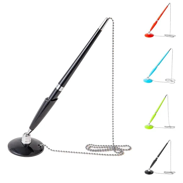 Secure Pen with Adhesive Holder