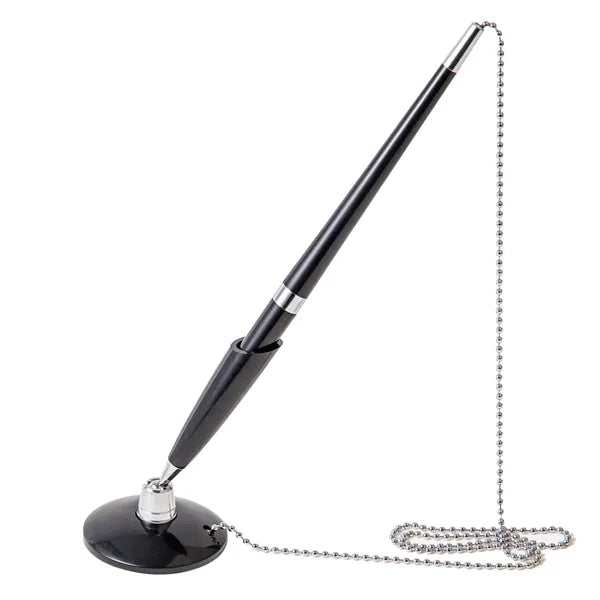Secure Pen with Adhesive Holder