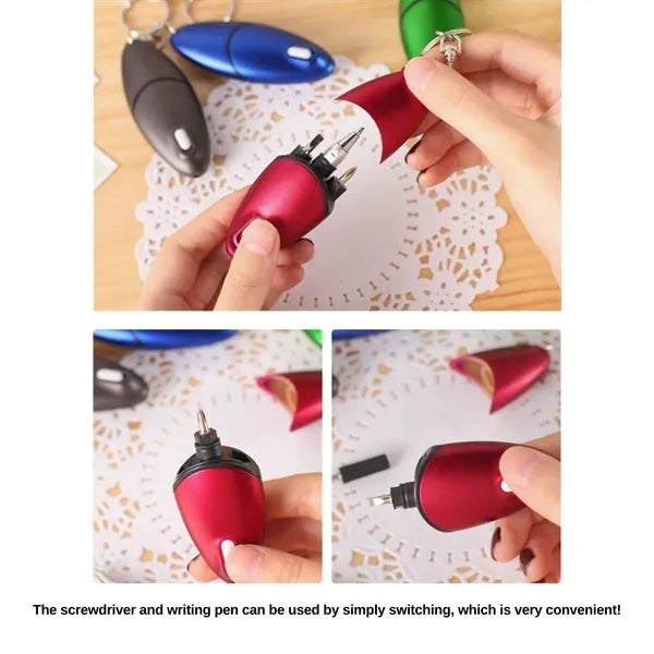 Mini Screwdriver Keychain