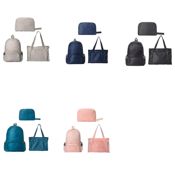 Dual Purpose Foldable Lightweight Travel Backpack