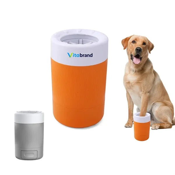 Pet Foot Washer Cleaning Cup Soft Brush Portable