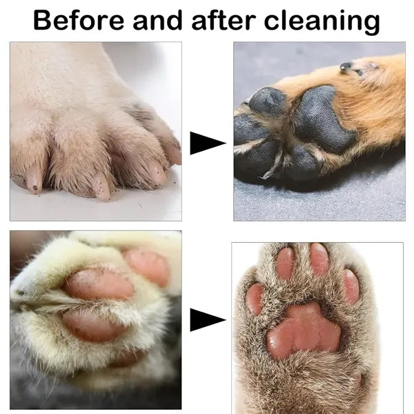 Pet Foot Washer Cleaning Cup Soft Brush Portable