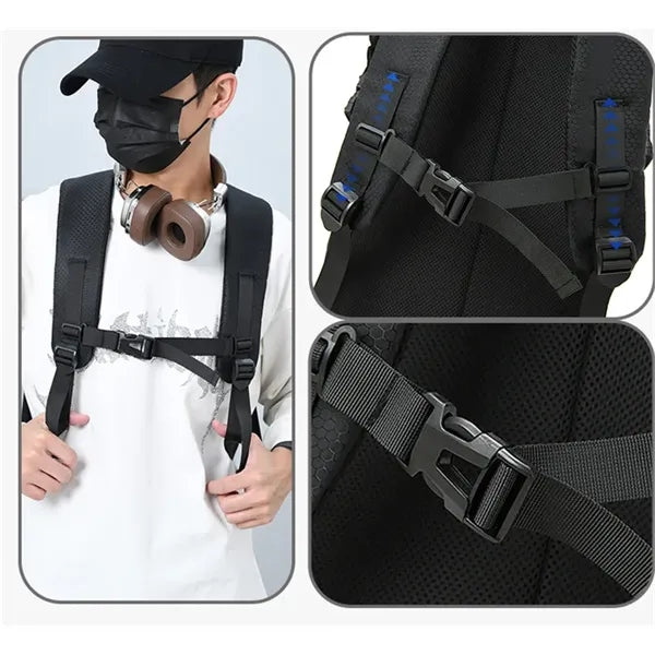 Travel Modern Daypack Water-resistant RollTop Backpack