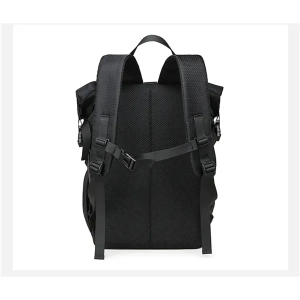 Travel Modern Daypack Water-resistant RollTop Backpack