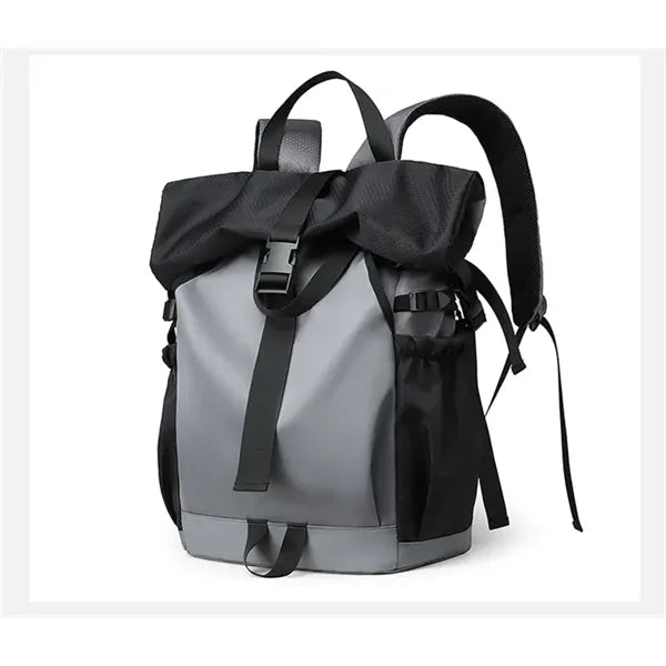 Travel Modern Daypack Water-resistant RollTop Backpack