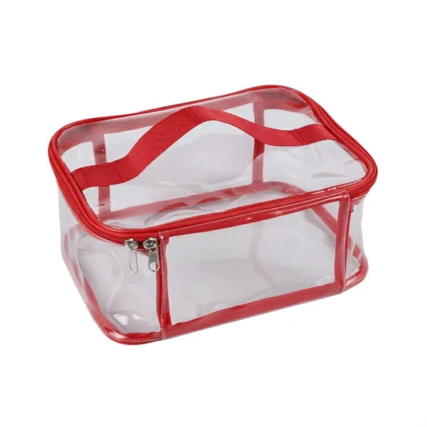 Clear PVC Travel Organizer Tote