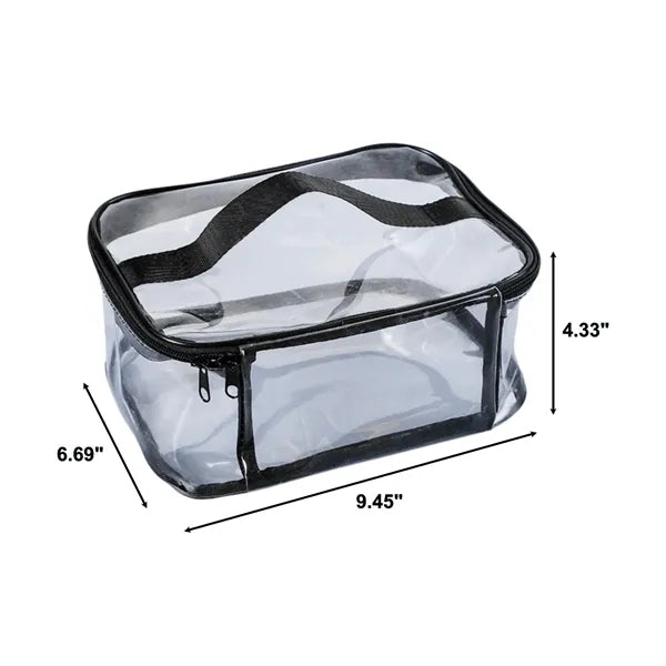 Clear PVC Travel Organizer Tote