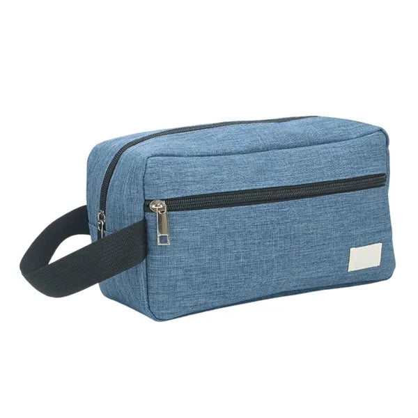 Fabric Travel Toiletry Organizer Bag with Handle