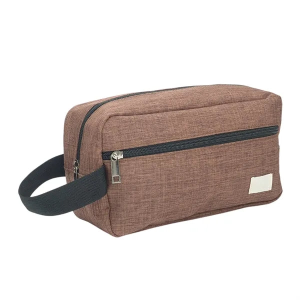 Fabric Travel Toiletry Organizer Bag with Handle