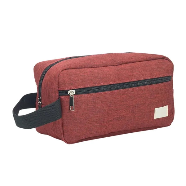 Fabric Travel Toiletry Organizer Bag with Handle