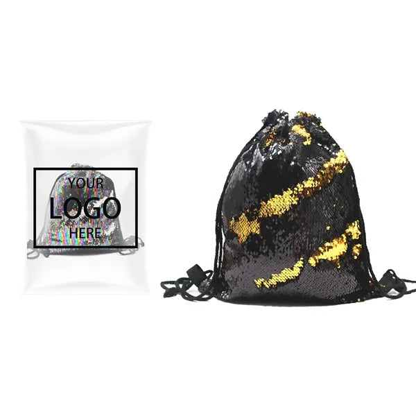 Sequin Drawstring Bags