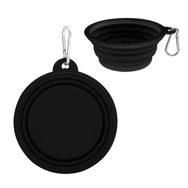 Collapsible Pet Bowl w/Carabiner