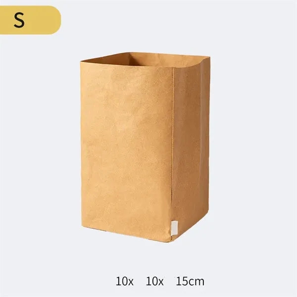 Multiuse Washable Kraft Paper Storage Bag