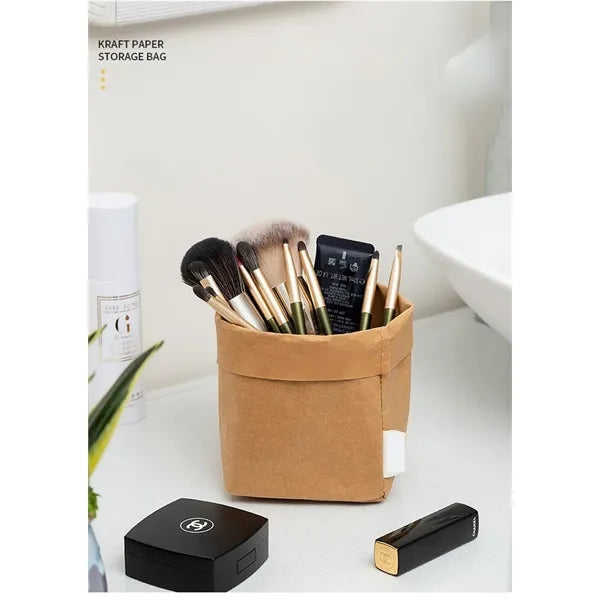 Multiuse Washable Kraft Paper Storage Bag