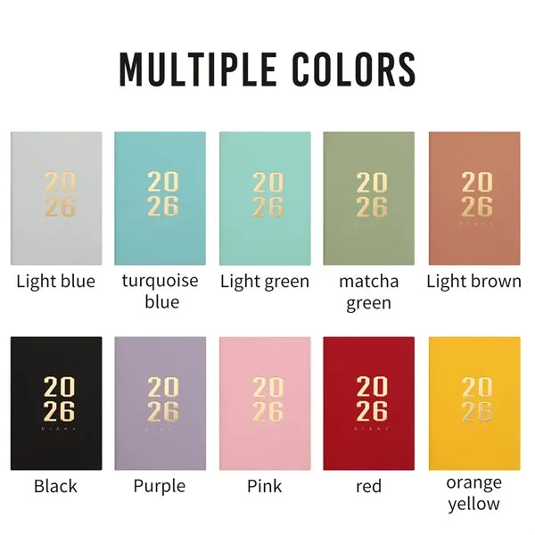 2026 Daily Planner Calendar Journal A5 Organizer