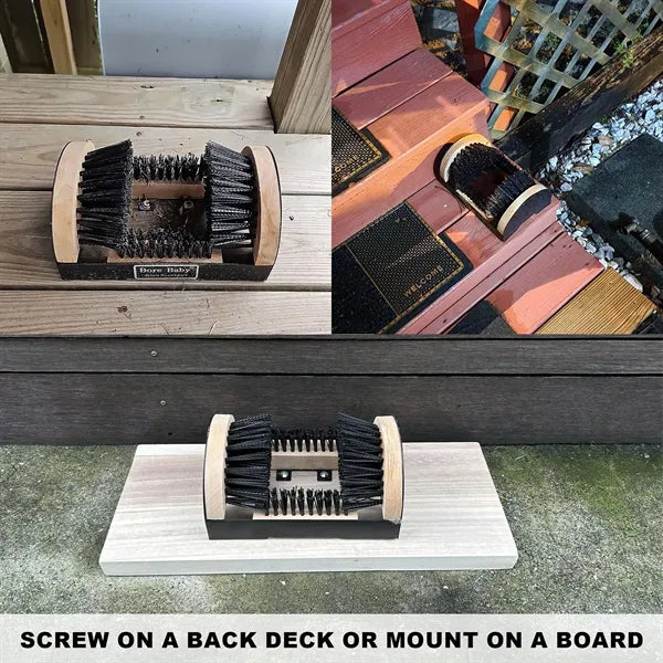 Outdoor Shoe Scraper Cleaner Brush